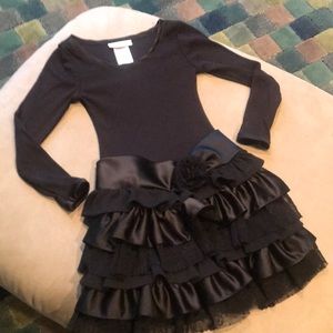 Little girls little black dress